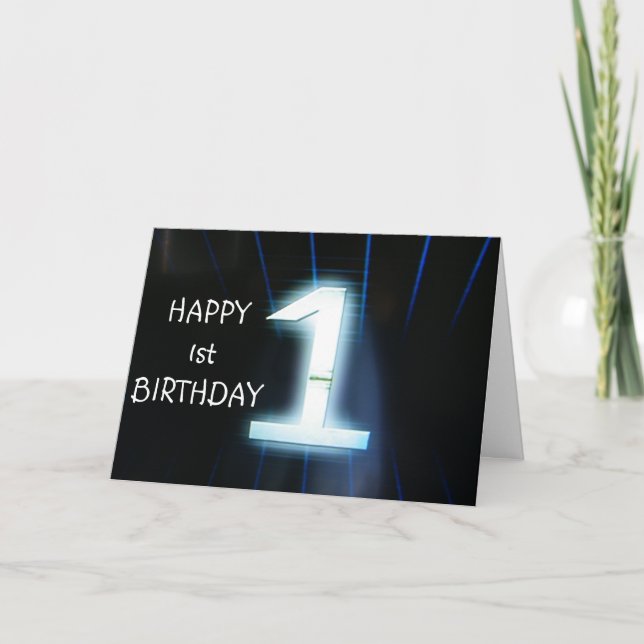 "SIE SIND IM SPOTLIGHT #1" GLÜCKLICHER GEBURTSTAG KARTE (Vorderseite)