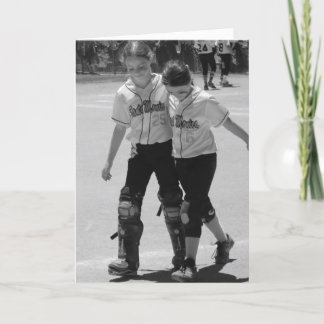 Sie sind immer dort dankeskarte