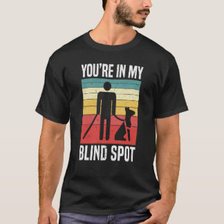 Sie sind in meinem Blinden Ort Braille-Blinde Aufm T-Shirt