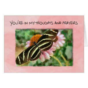 Sie sind in meinen Gedanken während der