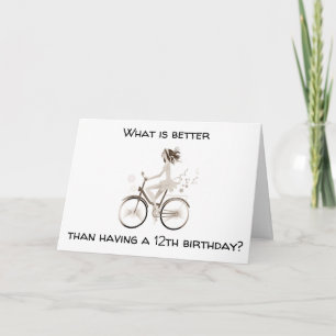 "SIE SIND JETZT EIN *TEENAGER* GLÜCKLICHER 13. GEB KARTE