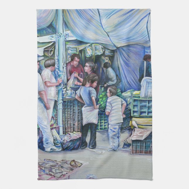 Sie sind keine Mädchen, sie sind Frauen Geschirrtuch (Vertikal)