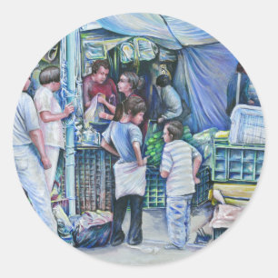 Sie sind keine Mädchen, sie sind Frauen Runder Aufkleber