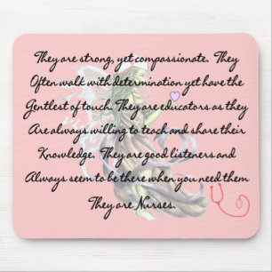 Sie sind Krankenschwestern. Mousepad