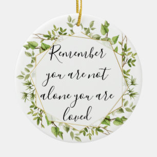 Sie sind lieblich inspirierender Selbstversorger U Keramik Ornament
