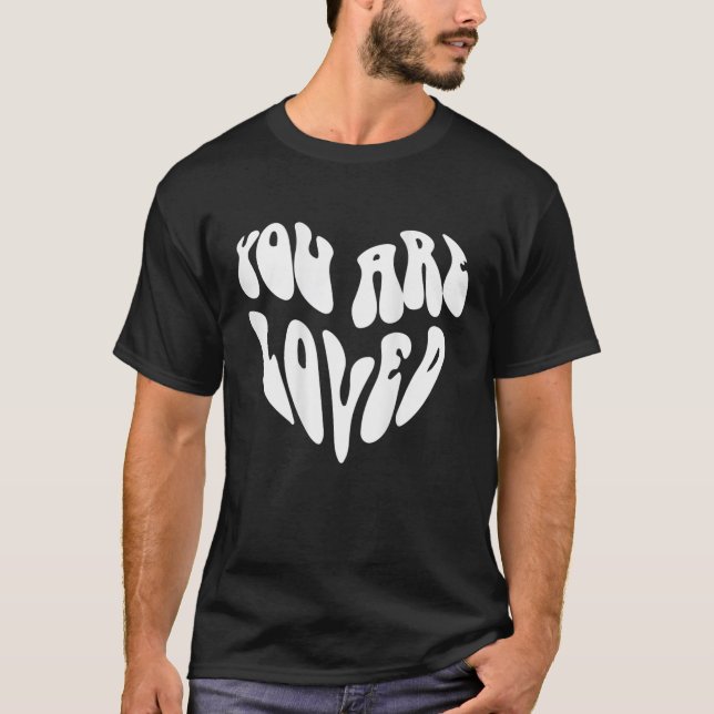 Sie sind liebliche Worte auf Back Positive Trendy  T-Shirt (Vorderseite)