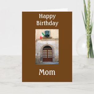 "SIE SIND LIEBTE MAMA" BIRTHDAY WISHES KARTE