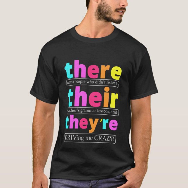 Sie sind lustig T-Shirt (Vorderseite)