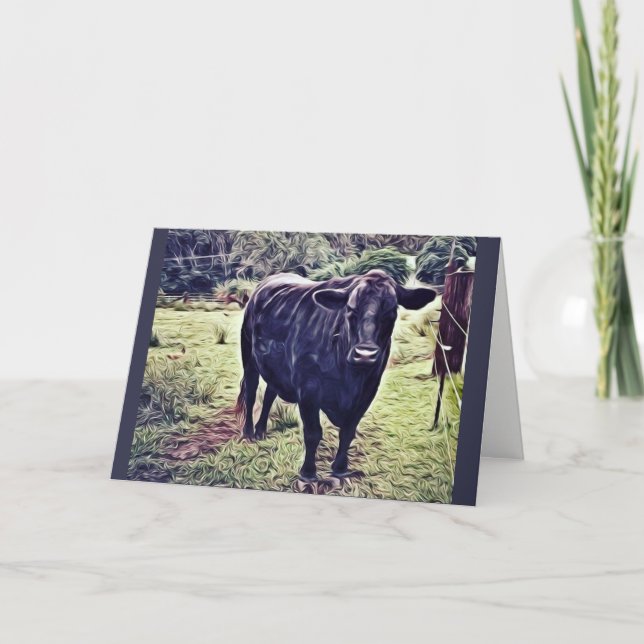 Sie sind MAGIC Grußkarte Karte (Vorderseite)