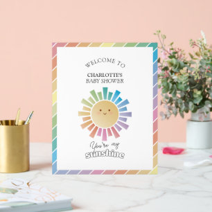 Sie sind mein Baby-Solarium. Acrylschild