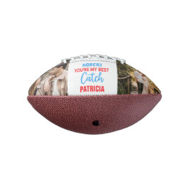 Sie sind mein bester, benutzerdefinierter 2-Foto-D Football