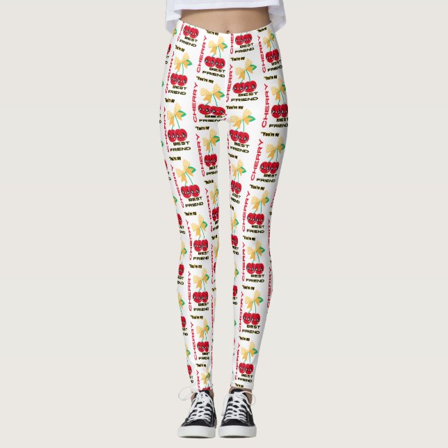 SIE SIND MEIN BESTES FREUND CHERRY LEGGINGS (Vorderseite)