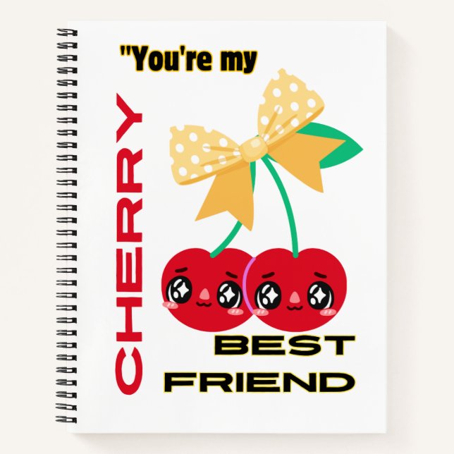 SIE SIND MEIN BESTES FREUND CHERRY NOTIZBUCH (Vorderseite)