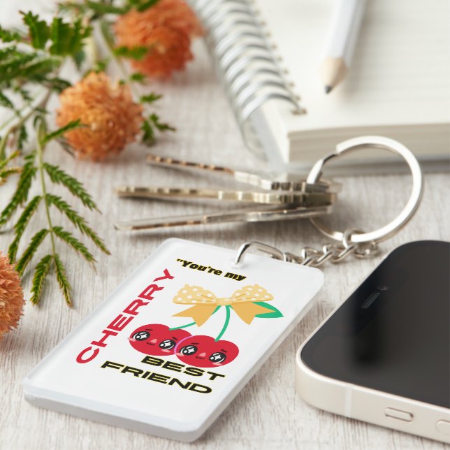 SIE SIND MEIN BESTES FREUND CHERRY SCHLÜSSELANHÄNGER (Vorderseite rechts)