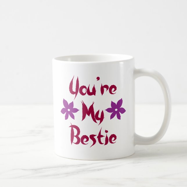 Sie sind mein Bestie Kaffeetasse (Rechts)