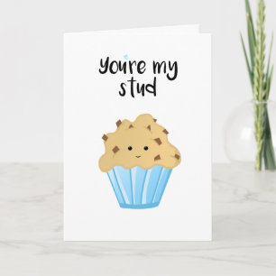 Sie sind mein Bolzen MUFFIN Feiertagskarte