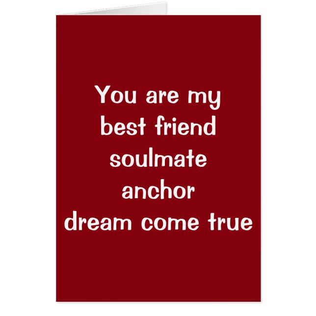 **SIE SIND MEIN DREAM KOMMEN WAHR*** "MARRY ME?" (Vorne)