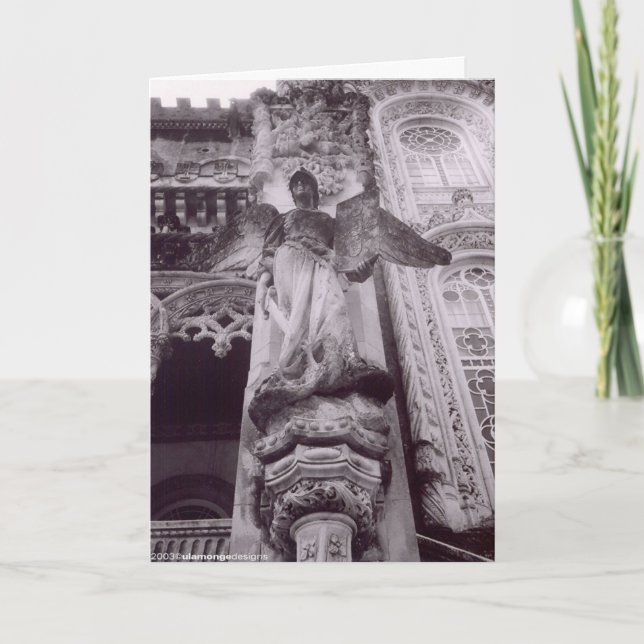 Sie sind mein Engel Karte (Vorderseite)