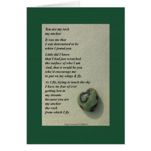 Sie sind mein Felsen…