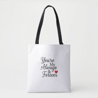 Sie sind mein "Immer & Forever" - elegantes Zitat