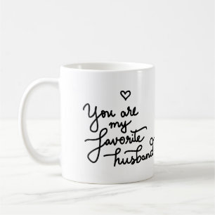 Sie sind mein Lieblingsehemann-niedlicher Tasse
