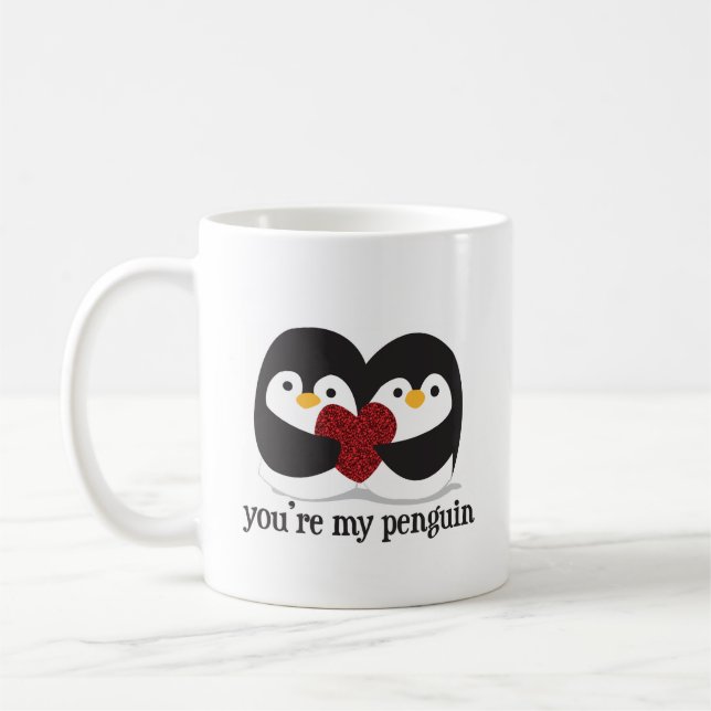 Sie sind mein Pinguin Kaffeetasse (Links)