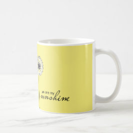 Sie sind mein Sonnenschein 01 Tasse