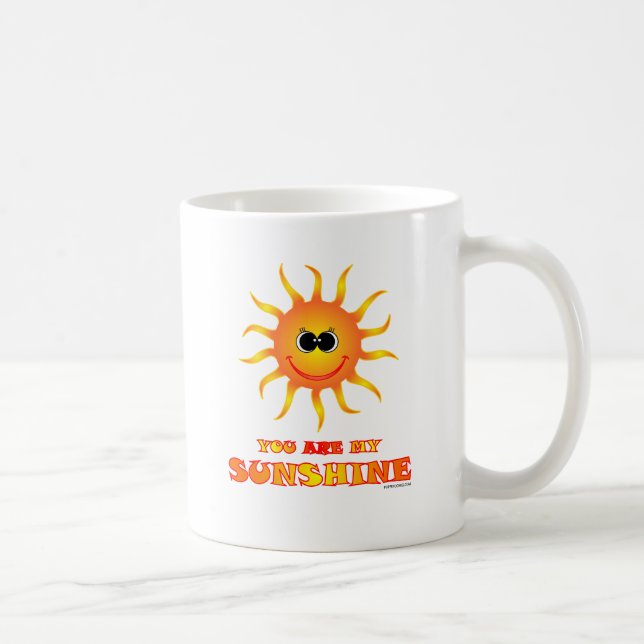 Sie sind mein Sonnenschein Kaffeetasse (Rechts)