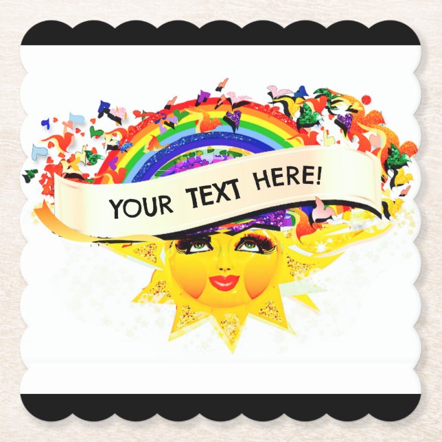 SIE SIND MEIN SONNENSCHEIN UNTERSETZER (Vorderseite)