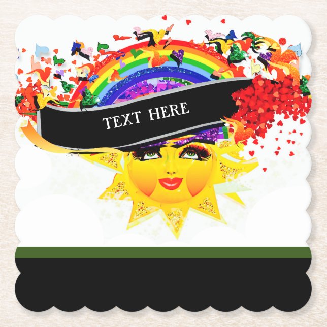 SIE SIND MEIN SONNENSCHEIN UNTERSETZER (Vorderseite)