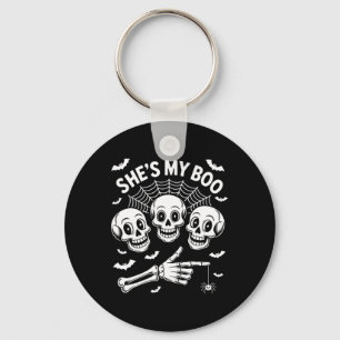 Sie sind meine Boo Skeleton Paare, die sich in der Schlüsselanhänger