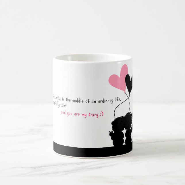 Sie sind meine Fee - designor Speicher Kaffeetasse (Mittel)