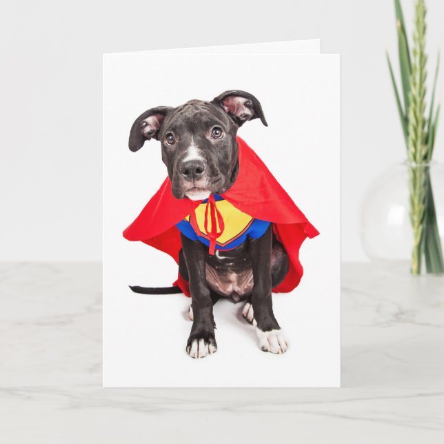 Sie sind meine Held-Gruß-Karte Karte (Vorderseite)