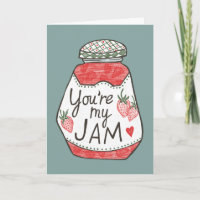 SIE SIND MEINE JAM Strawberry Illustration Custom 