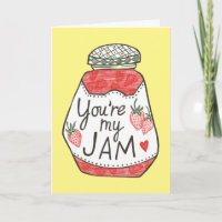 SIE SIND MEINE JAM Strawberry Illustration Custom 
