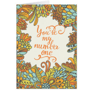 Sie sind meine Nr. eine