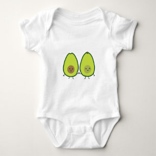 Sie sind meine PERFEKTE HÄLFTE, AVOCADO Baby Strampler