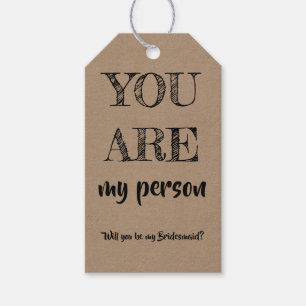 Sie sind meine Person - ein Vorschlag von Funny Br Geschenkanhänger