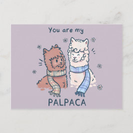 Sie sind meine Postkarte Palpaca