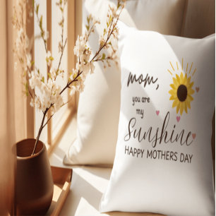 Sie sind meine Sonnenblume Mama Kissen - Sonnenblu
