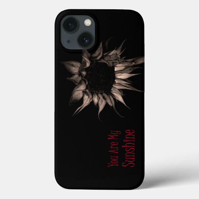 Sie sind meine Sonnenblume Niedlich einzigartig Co Case-Mate iPhone Hülle (Rückseite)
