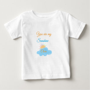 Sie sind meine sonnengelben, orangefarbenen Sonnen Baby T-shirt