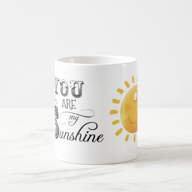 Sie sind meine Sonnenschein-Tasse Tasse (Mittel)