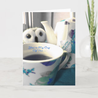 Sie sind meine Tasse Tee Feiertagskarte