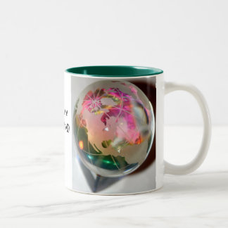 Sie sind meine Welt Zweifarbige Tasse