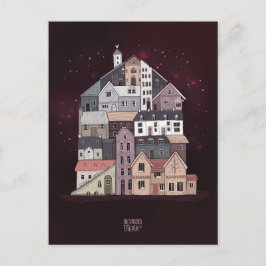 Sie sind meine Zuhause von Alexandra Dikaia Liebe Feiertagspostkarte