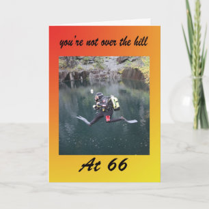 Sie sind mit 66 nicht über dem Hügel Karte