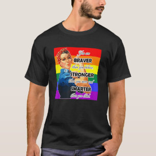 Sie sind mutiger, schlauer als Sie denken, GB T-Shirt