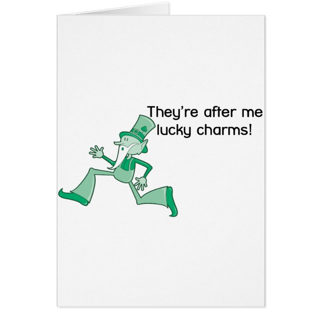 Sie sind nach mir Glücksbringer (Vorne)