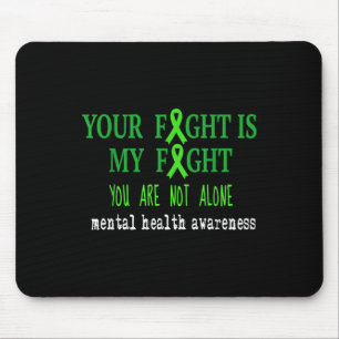 Sie sind nicht allein auf die psychische Gesundhei Mousepad